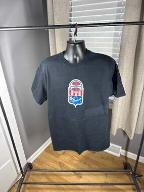 Jeff Ament Pearl Jam Basketball Graphic T-Shirt Black XL